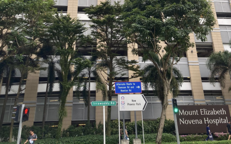 Prywatny szpiital w singapurze